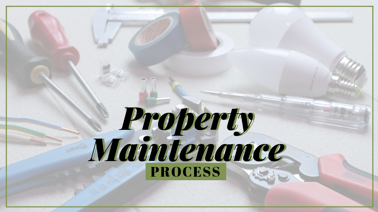 What is the Property Maintenance Process in Oakland?