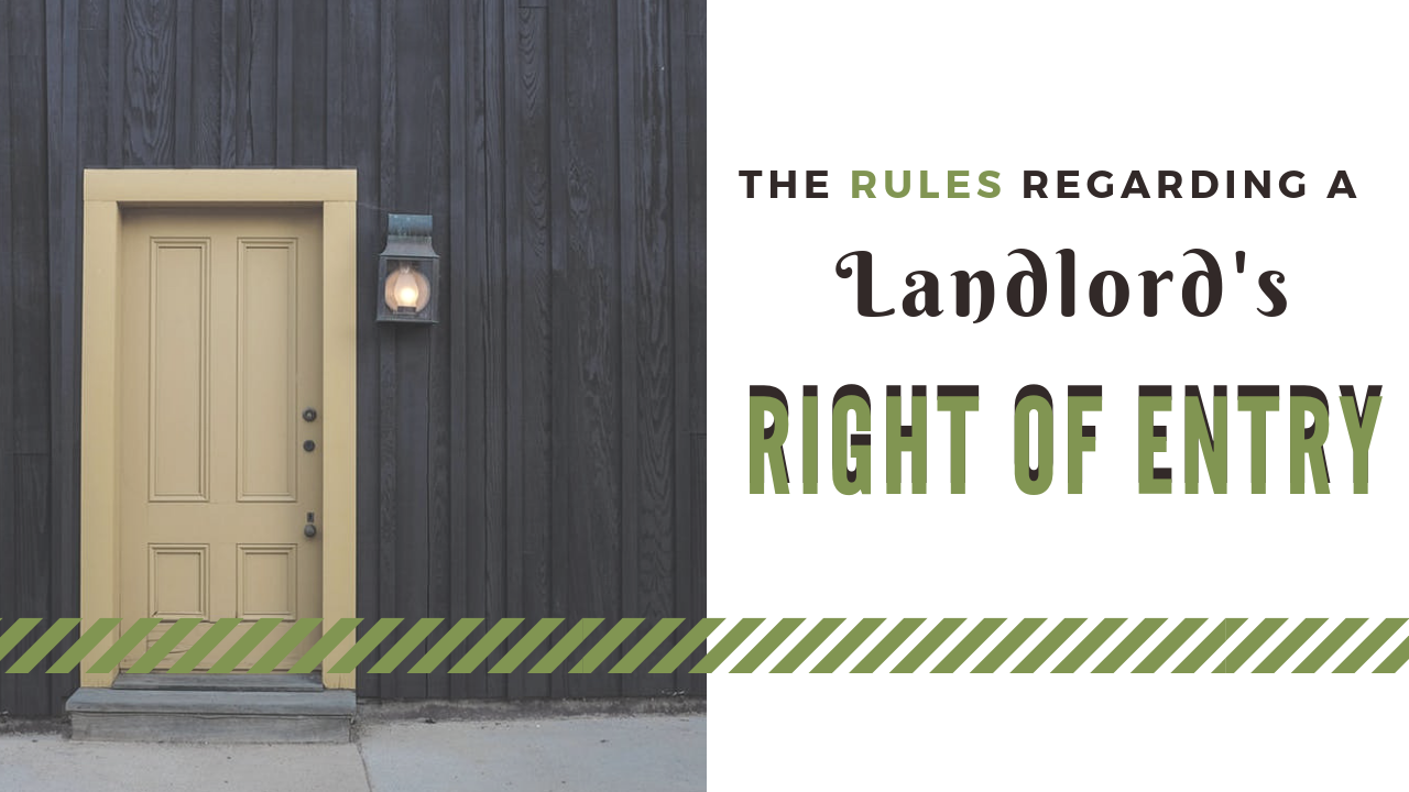 The Rules Regarding a Landlord’s Right of Entry in Oakland